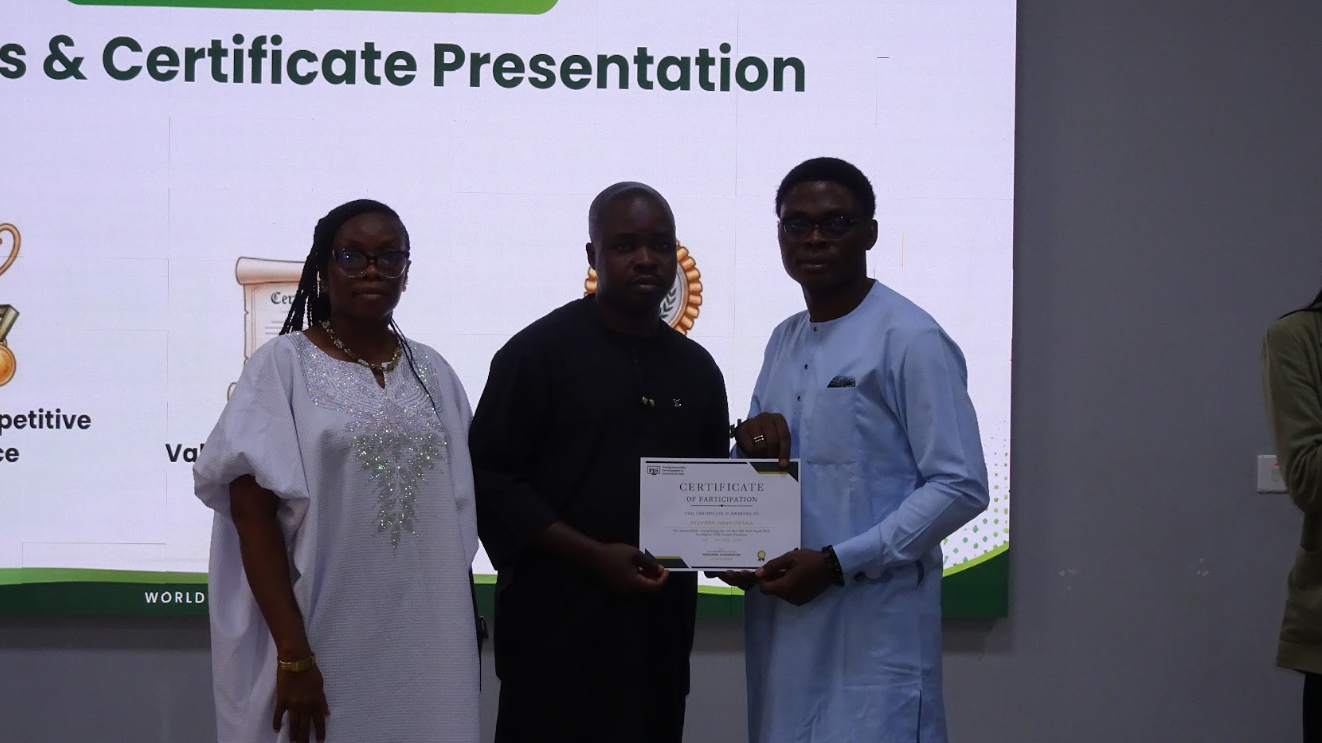 Food Tech Incubator Cohort 1 Awarded Certificates